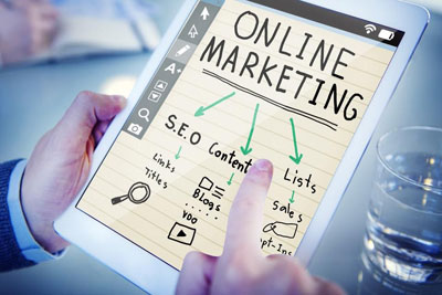 Online marketing with SEO