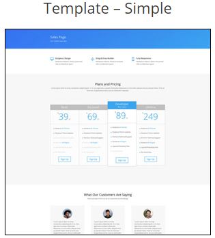 Simple Mobile Responsive Website Template Pack
