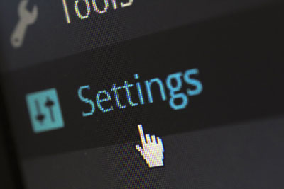 Managing WordPress settings
