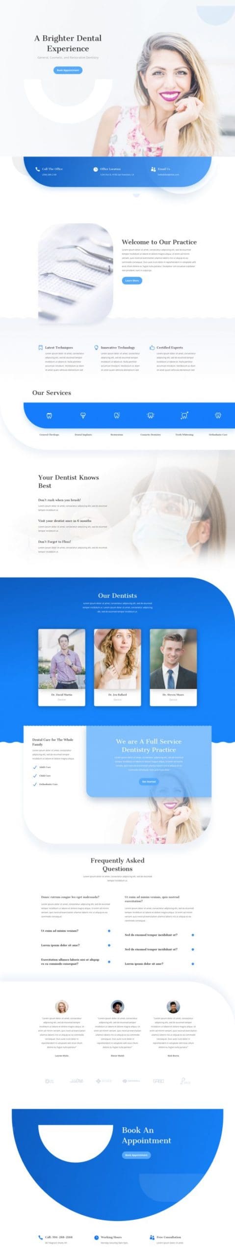 Dentist Landing Page