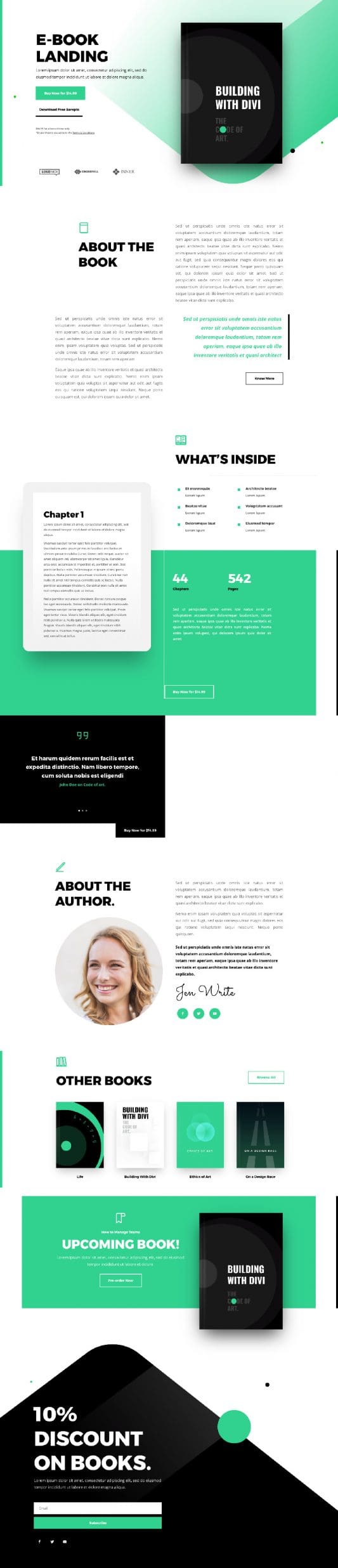 eBook Landing Page