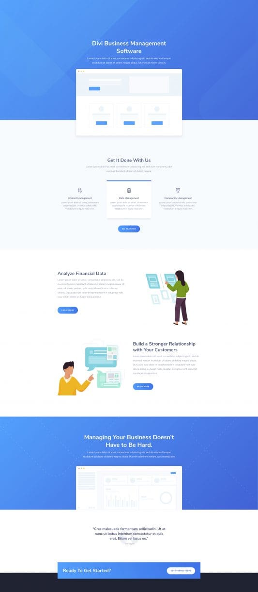 SaaS Landing Page